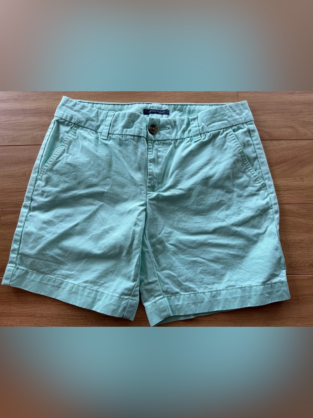 Tommy Hilfiger Light Aqua Chino Shorts